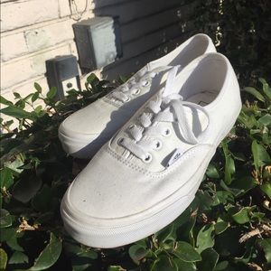 White Vans Sneakers